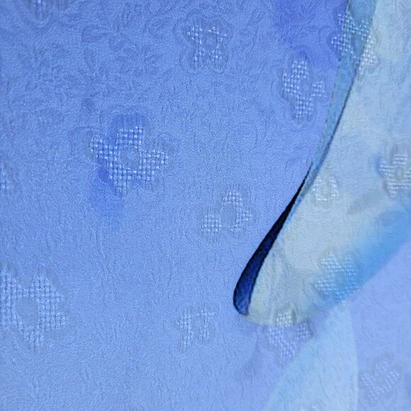 NWT Double-Sided Silk Scarf 27"x70" Long Rectangle Shawl Wrap 3314 - Picture 8 of 8